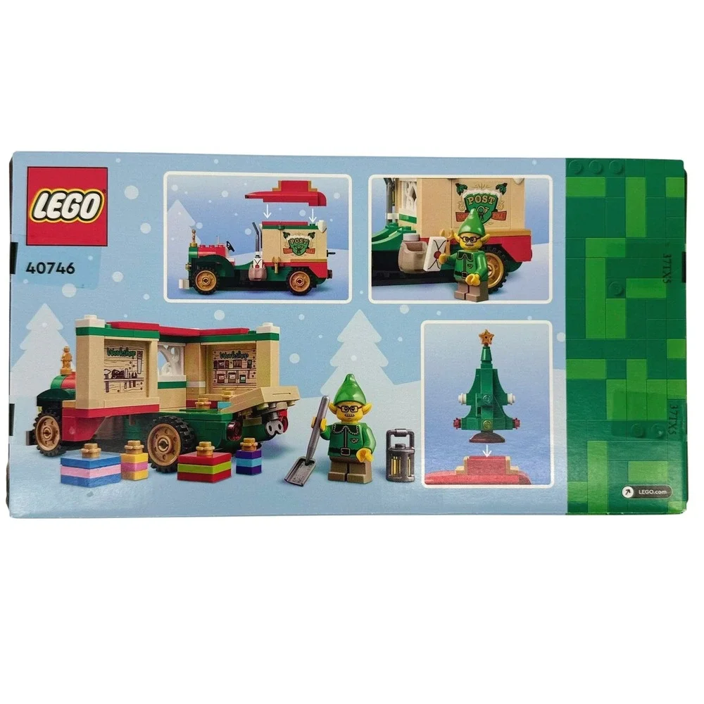 LEGO Santa's Delivery Truck 40746 Christmas Holiday Set 224 Pcs Elf Minifigure